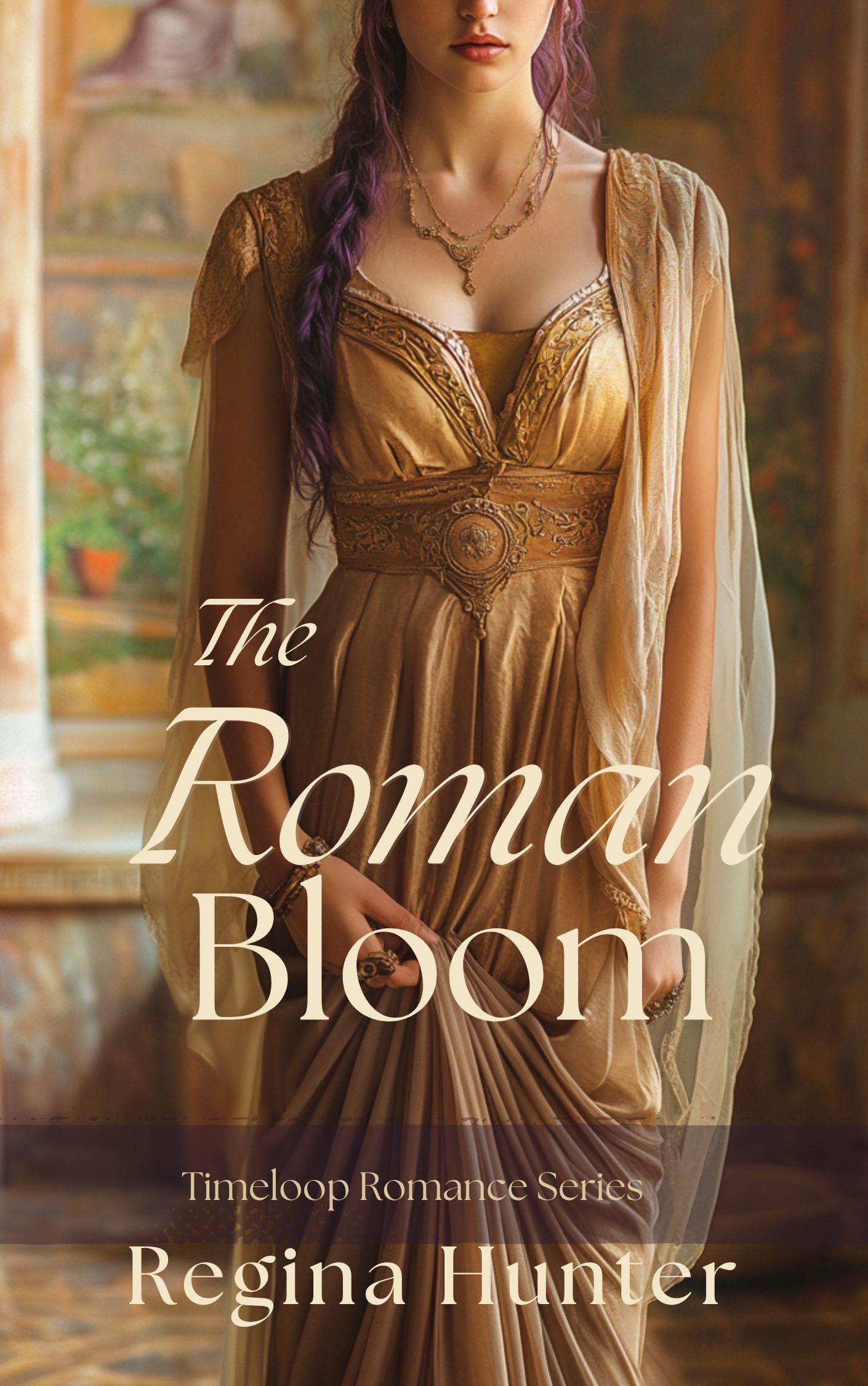 Book cover of The Roman Bloom by Regina Hunter